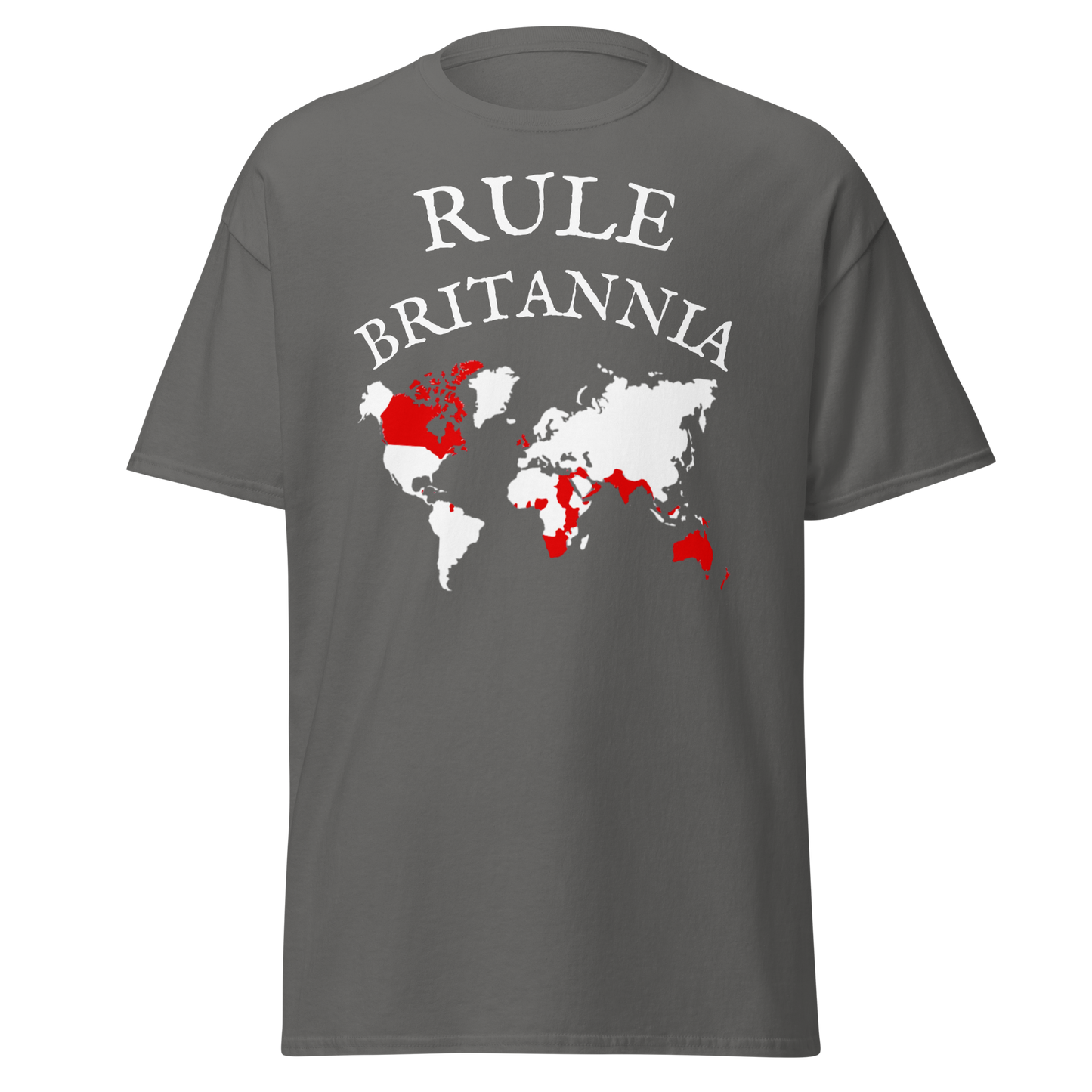 Rule Britannia — British Empire World Map T-Shirt