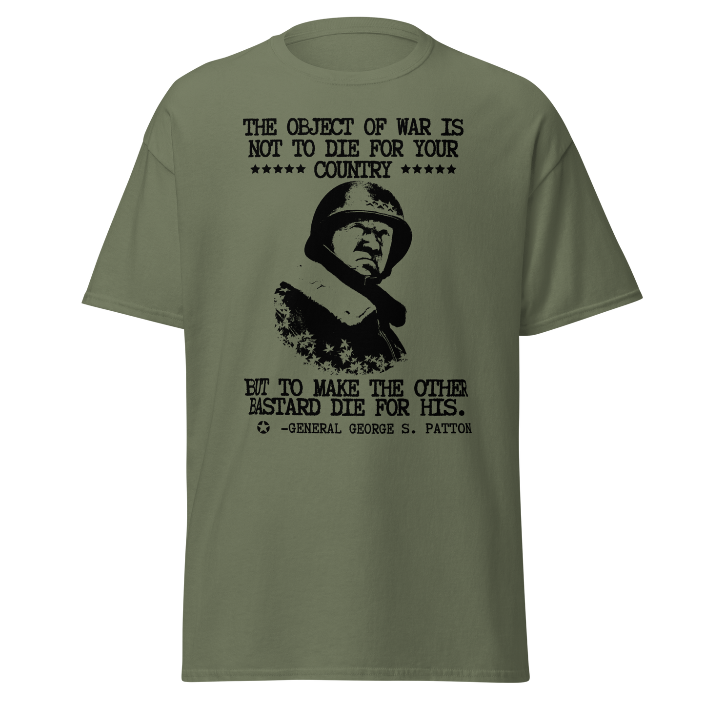George Patton – Object of War Quote T-Shirt