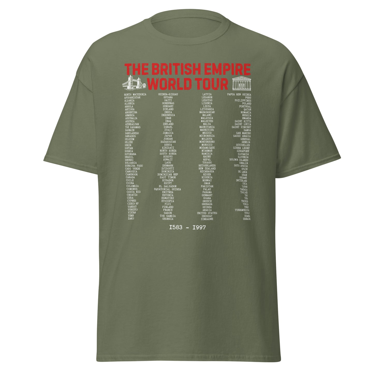 The British Empire World Tour T-Shirt