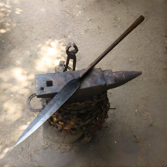 Hand-Forged Zulu Iklwa Spear – Museum-Grade Anglo-Zulu War Piece (Made in South Africa)