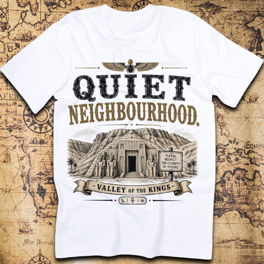 Quiet Neighbourhood - Valley Of The Kings T-Shirt