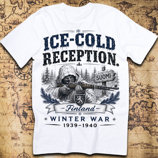 Ice-Cold Reception - Finland Winter War T-Shirt
