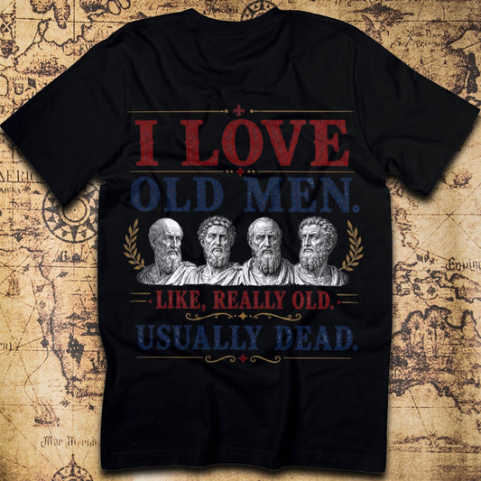 I Love Old Men T-Shirt