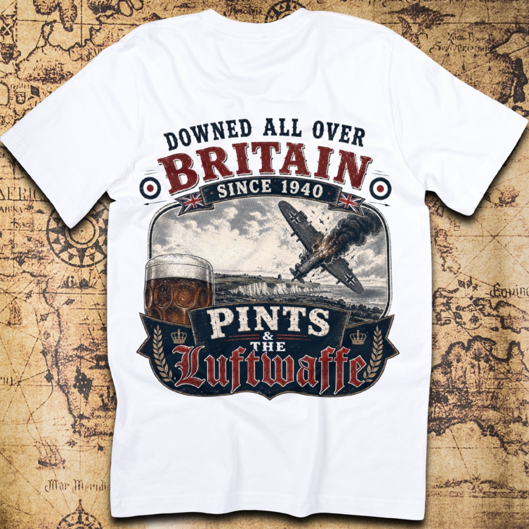 Downed All Over Britain Since 1940 T-Shirt