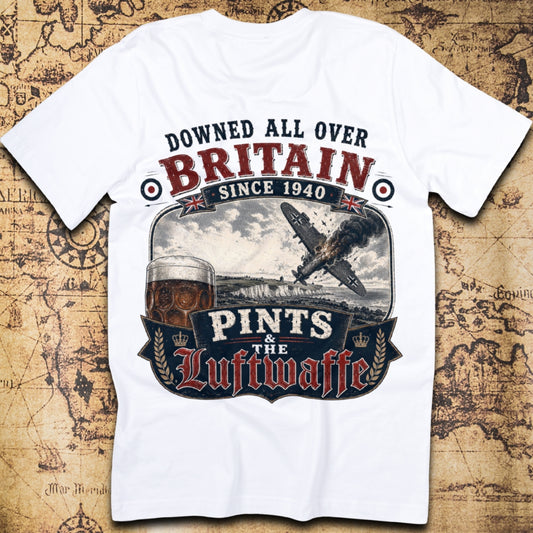 Downed All Over Britain Since 1940 T-Shirt