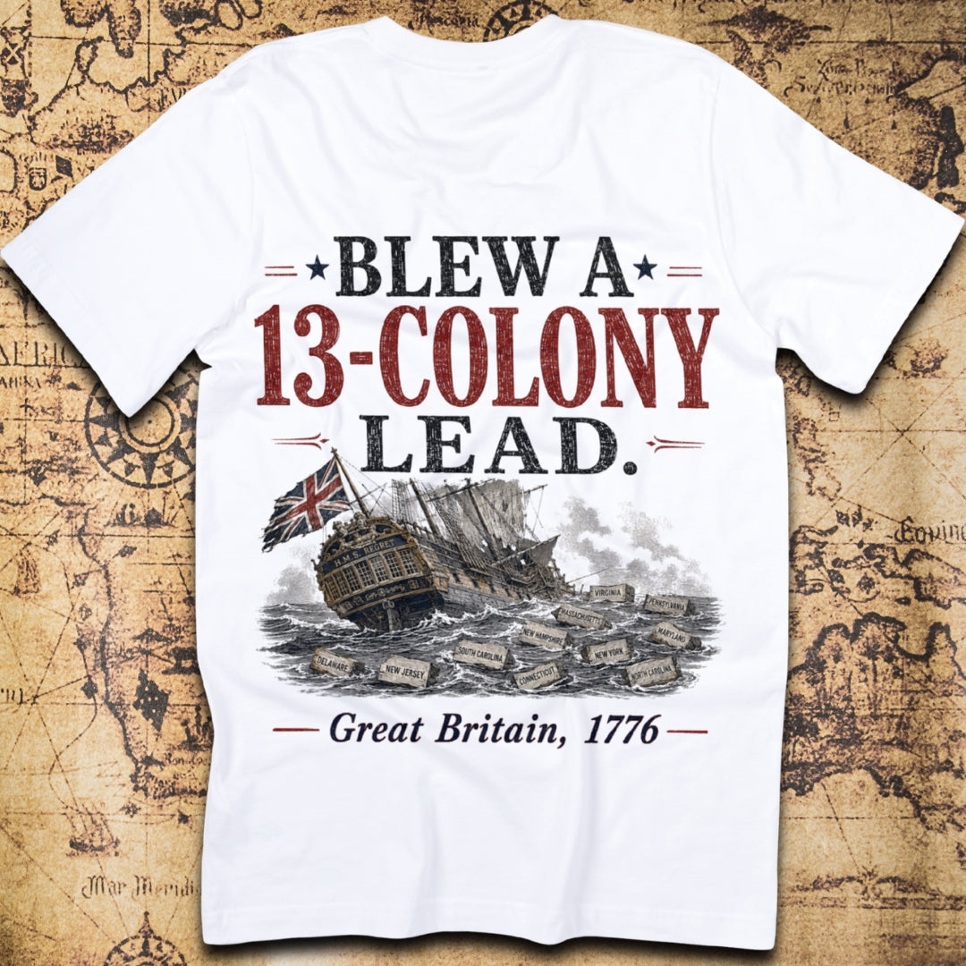 Blew A 13 Colony Lead Great Britain T-Shirt