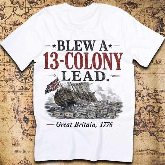 Blew A 13 Colony Lead Great Britain T-Shirt