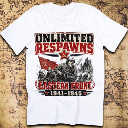 Unlimited Respawns Eastern Front T-Shirt