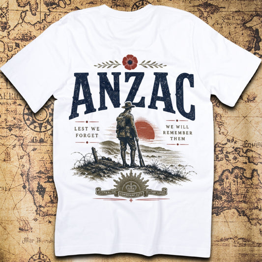 ANZAC Lest We Forget T-Shirt