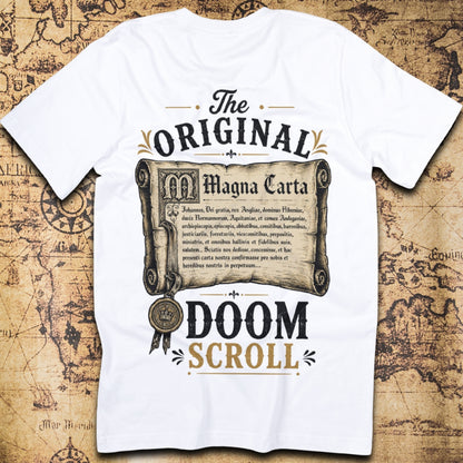 The Original Doom Scroll Magna Carta T-Shirt