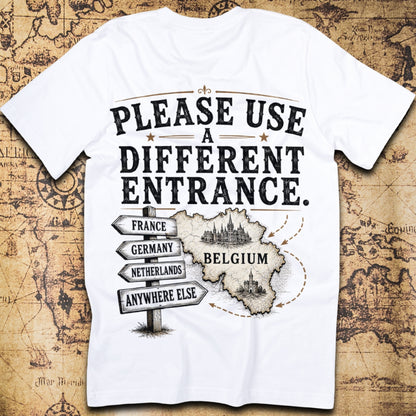 Different Entrance Belgium T-Shirt