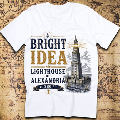 Bright Idea - Lighthouse of Alexandria T-Shirt