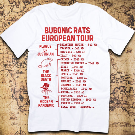 Bubonic Rats - European Tour T-Shirt