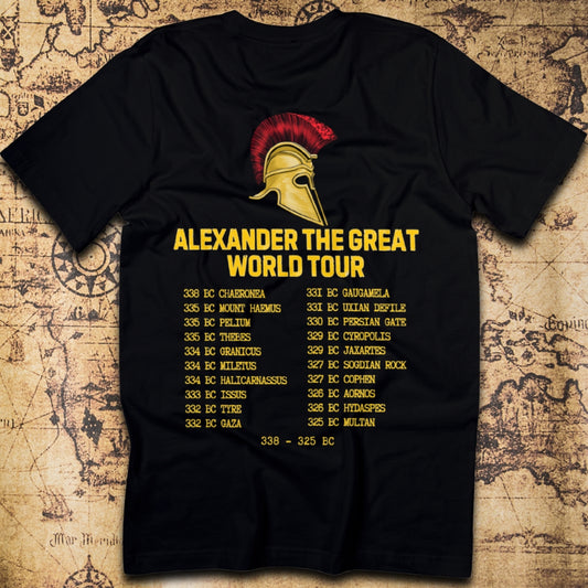 Alexander the Great – World Tour 323 BC T-Shirt