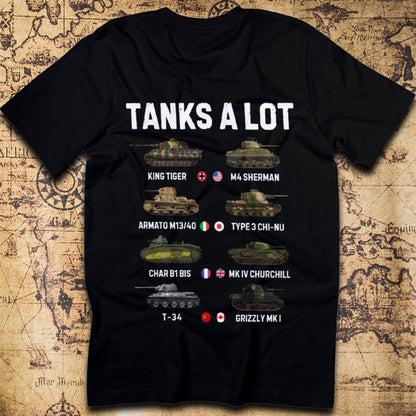 Tanks A Lot – WWII Armor Tribute T-Shirt