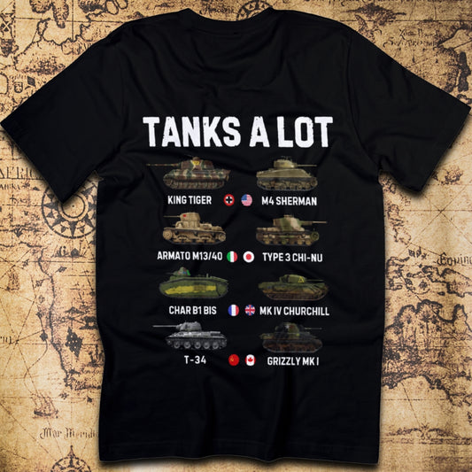 Tanks A Lot – WWII Armor Tribute T-Shirt