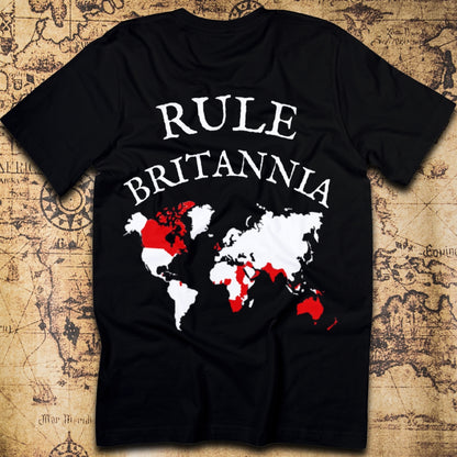 Rule Britannia — British Empire World Map T-Shirt