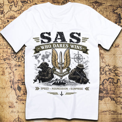 SAS Who Dares Wins — British Special Forces T-Shirt