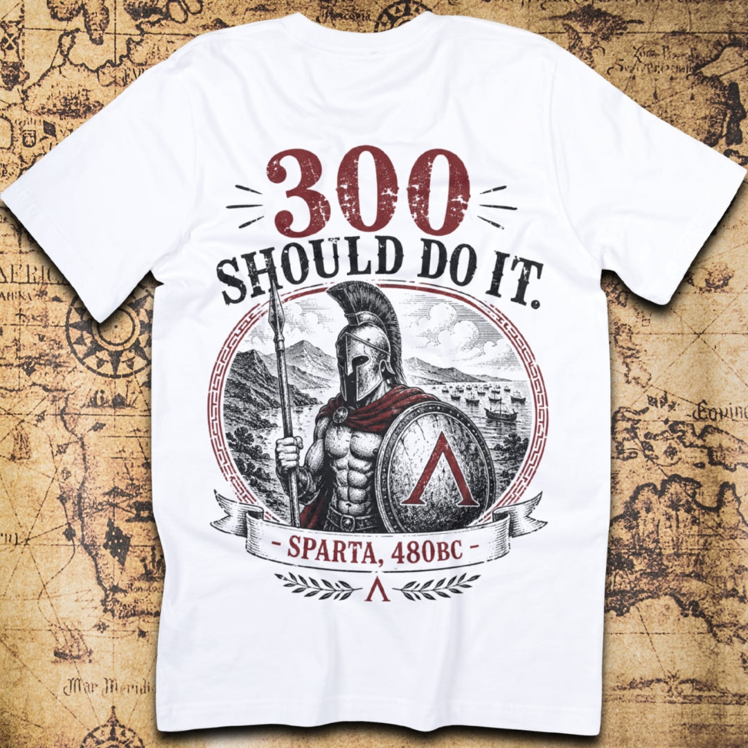 300 Should Do It, Sparta 480BC T-Shirt