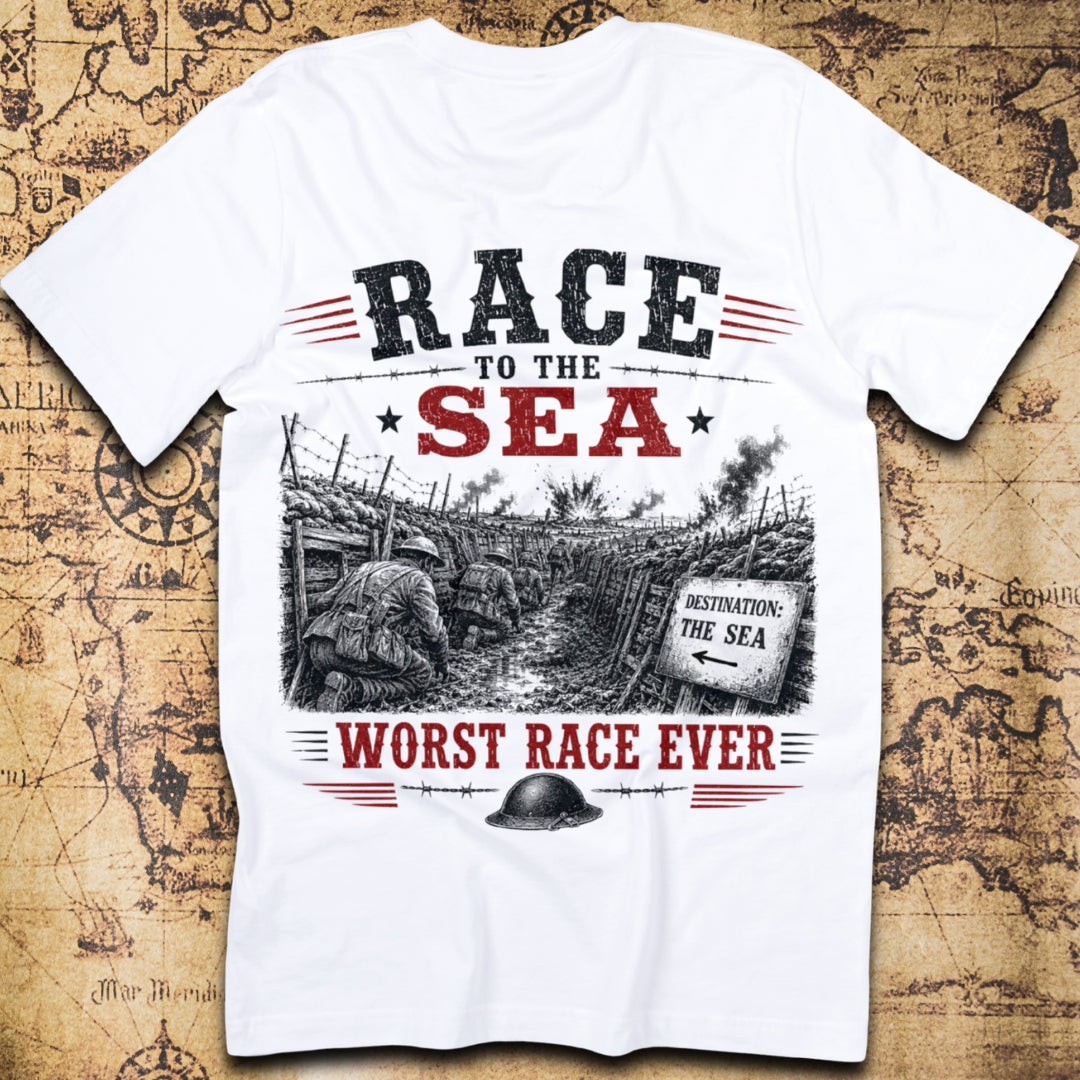 Race To The Sea WWI Worst Race Ever T-Shirt