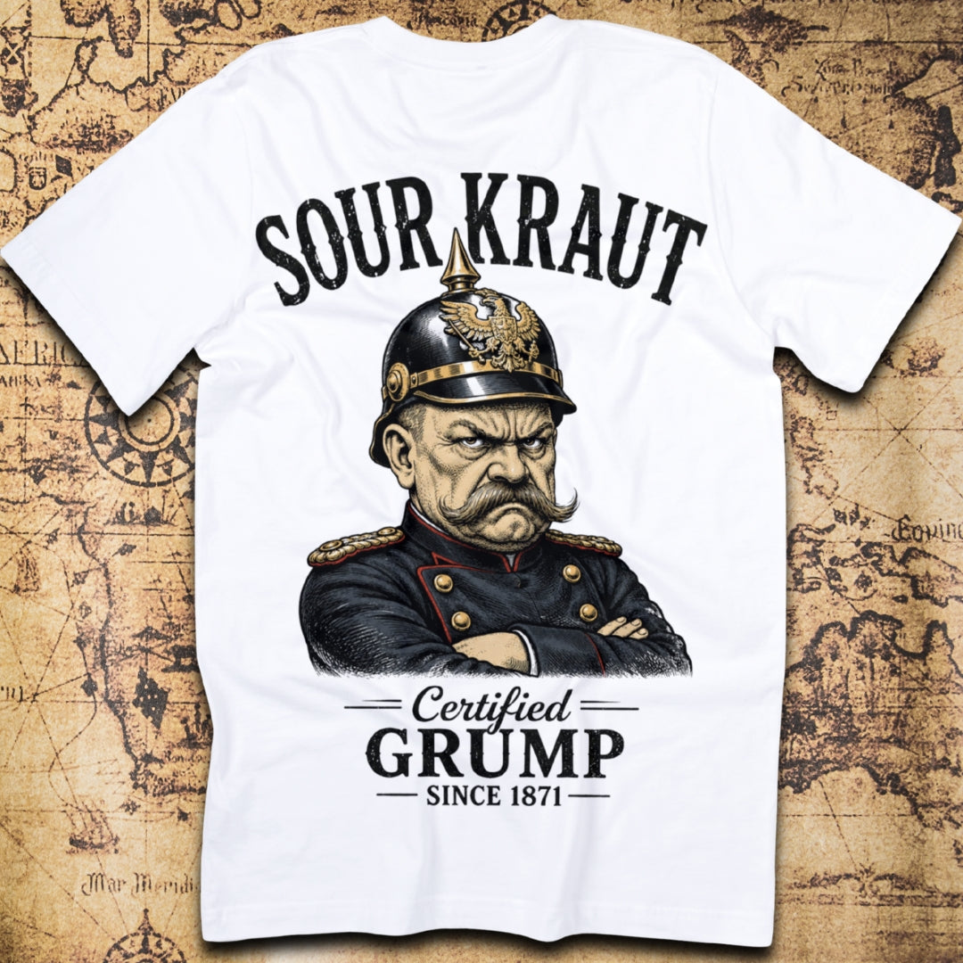 Sour Kraut Certified Grump Since 1871 T-Shirt