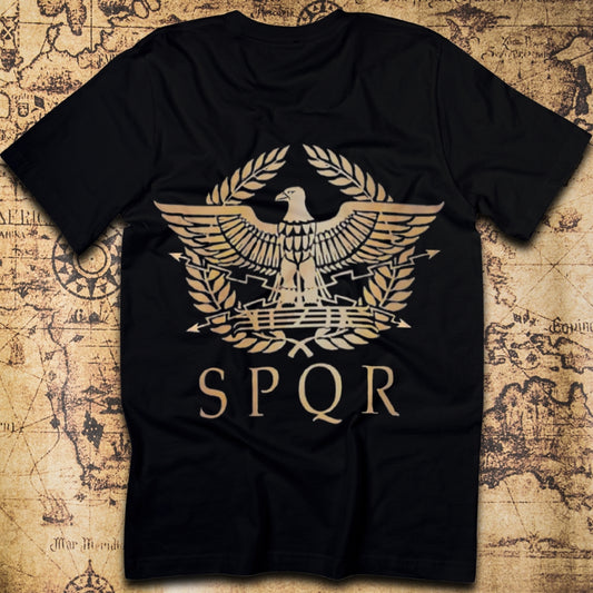 SPQR – Rome Wasn’t Built in Soft Cotton T-Shirt