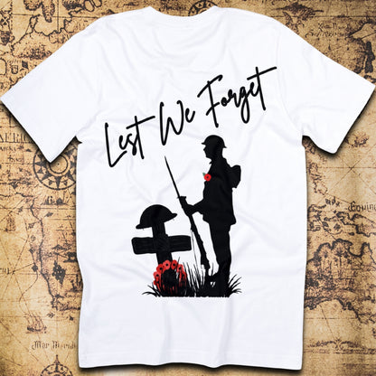 Lest We Forget – Remembrance Tribute T-Shirt