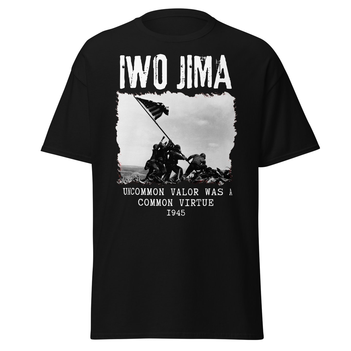 Iwo Jima – Flag Raising 1945 Tribute T-Shirt