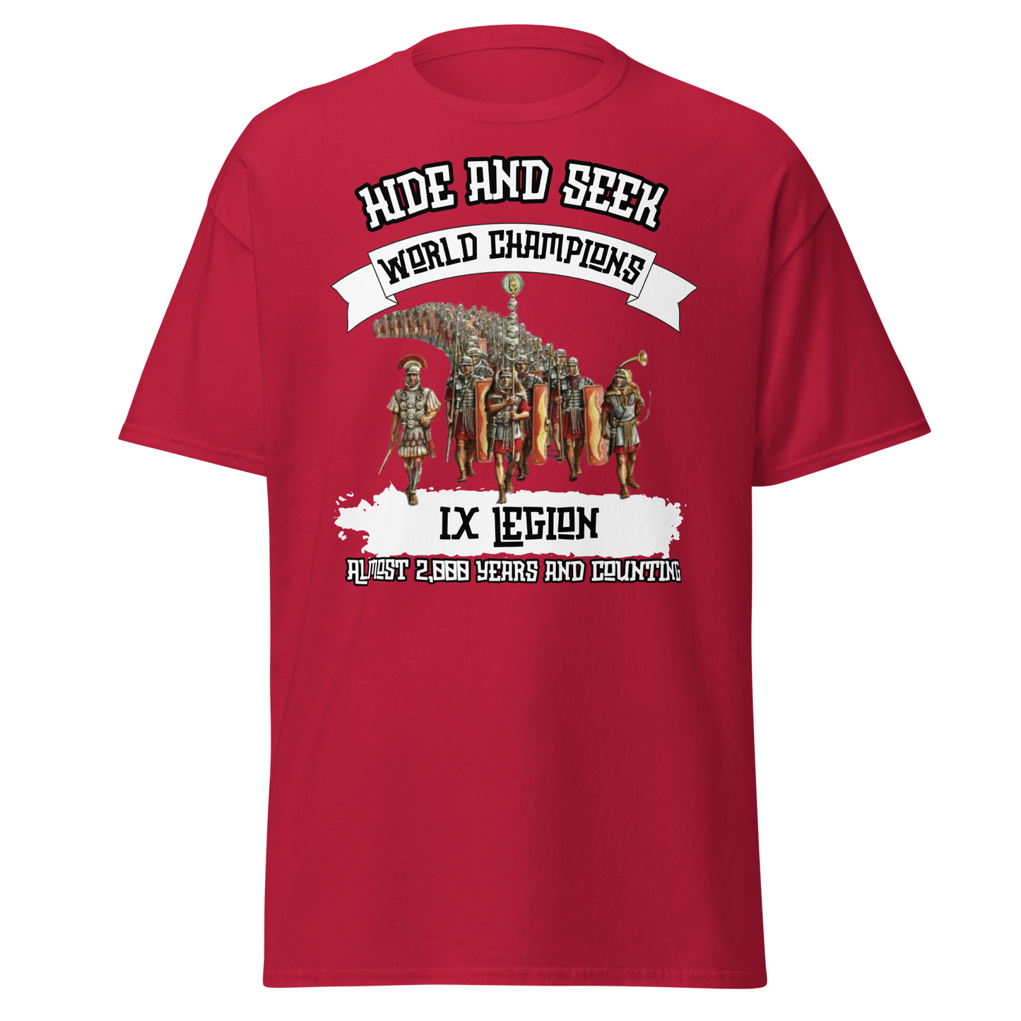 Roman IX Legion T-Shirt – Hide and Seek World Champions