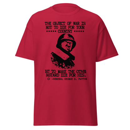 George Patton – Object of War Quote T-Shirt