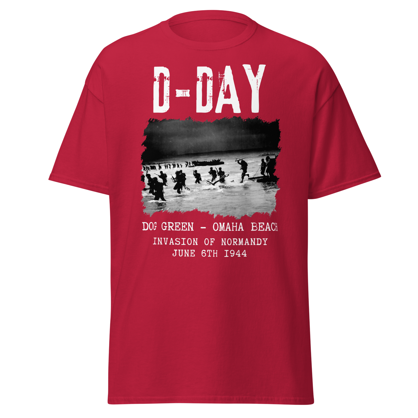 D-Day – Omaha Beach Landing 1944 Tribute T-Shirt
