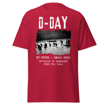 D-Day – Omaha Beach Landing 1944 Tribute T-Shirt