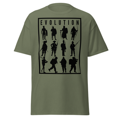 Evolution of The English Soldier (t-shirt)