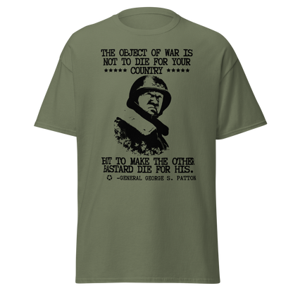 George Patton – Object of War Quote T-Shirt