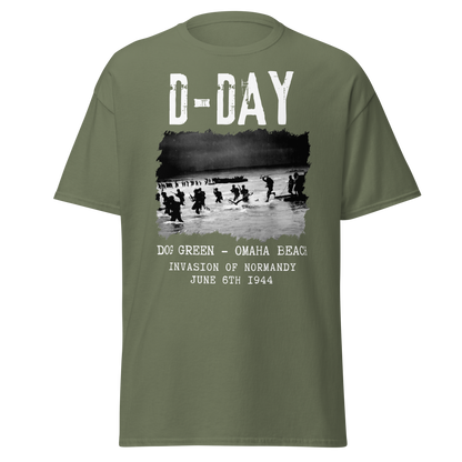 D-Day – Omaha Beach Landing 1944 Tribute T-Shirt