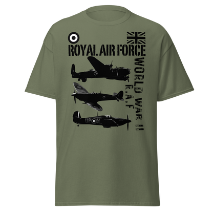 WWII Royal Air Force – Lancaster & Spitfire Tribute T-Shirt