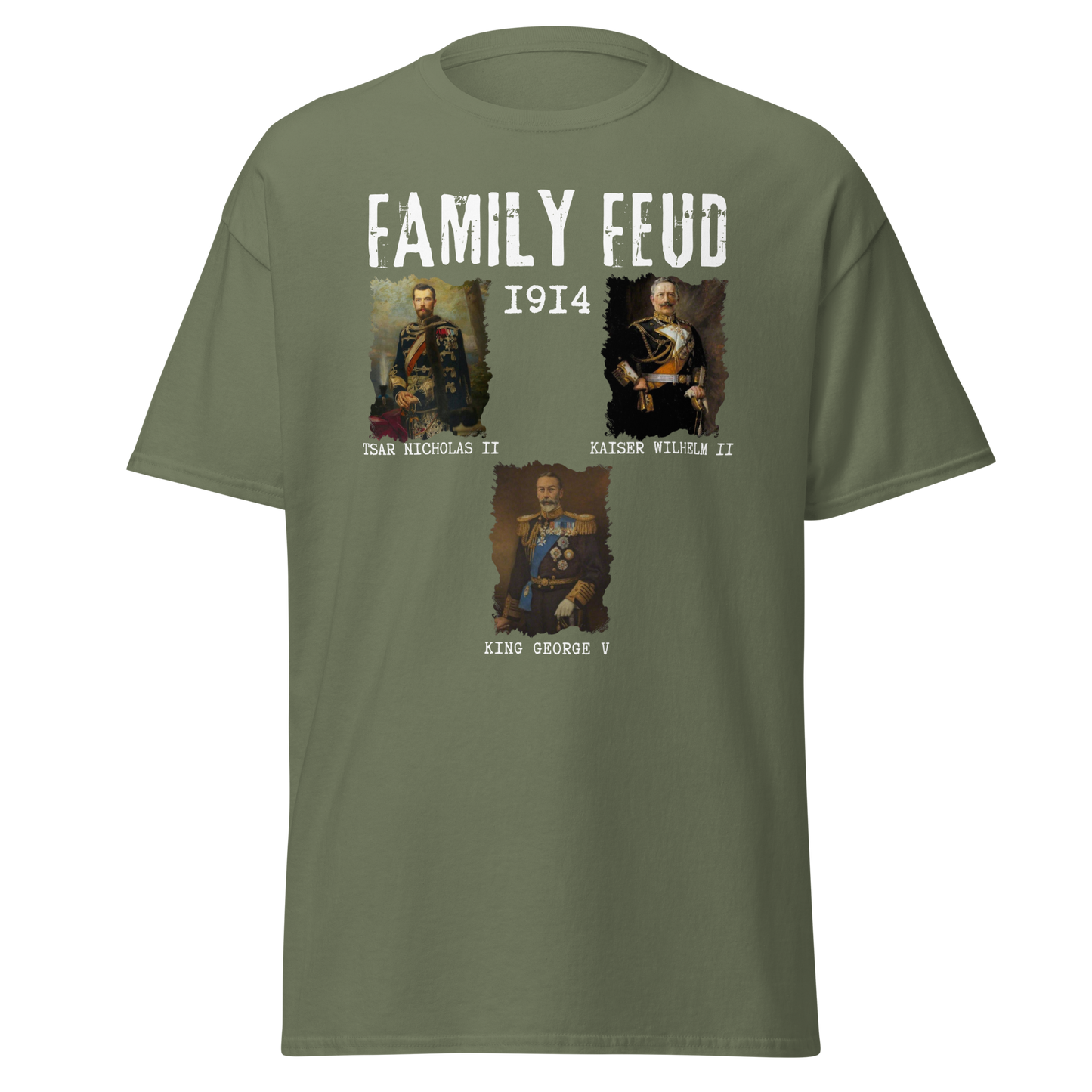 WWI Family Feud – Cousins at War T-Shirt