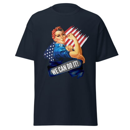 We Can Do It! T-Shirt – Rosie the Riveter WWII Tribute