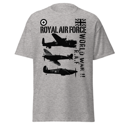 WWII Royal Air Force – Lancaster & Spitfire Tribute T-Shirt