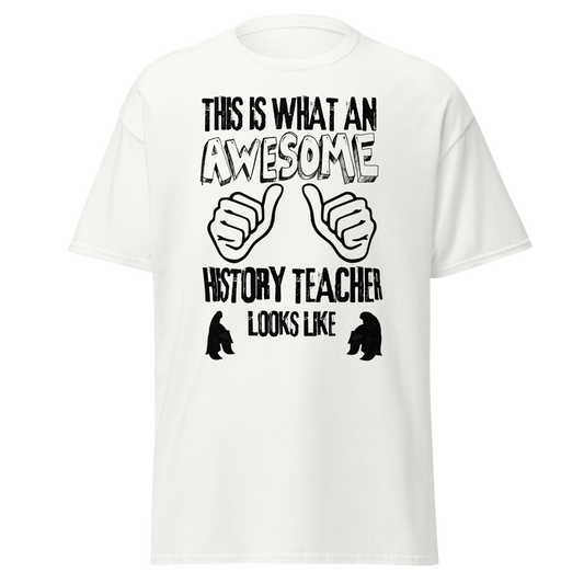 Awesome History Teacher (t-shirt)