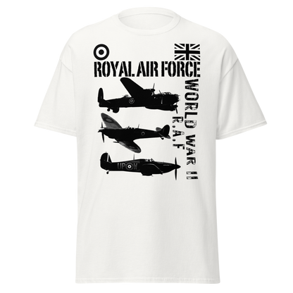 WWII Royal Air Force – Lancaster & Spitfire Tribute T-Shirt
