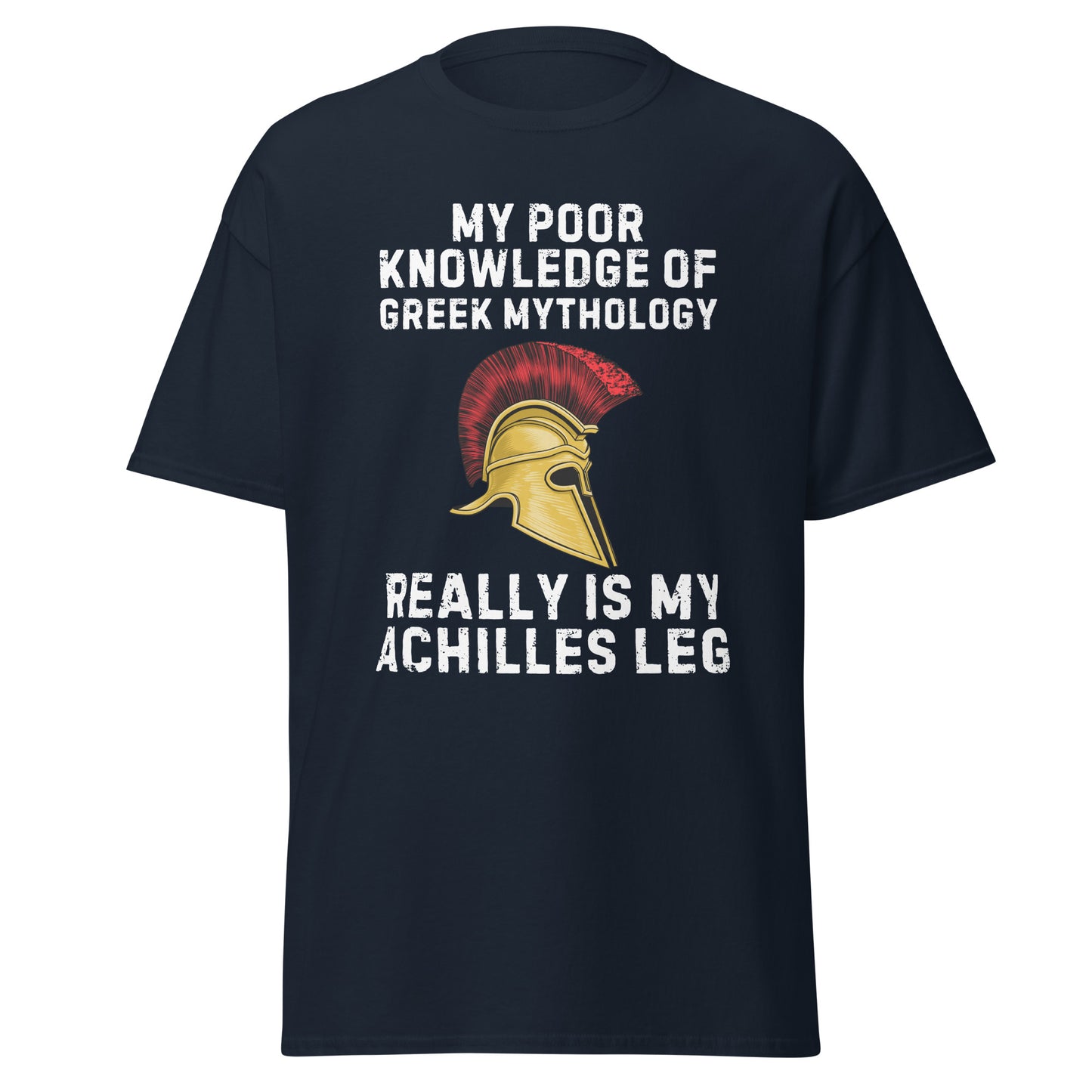My Achilles Leg – Greek Mythology Joke T-Shirt