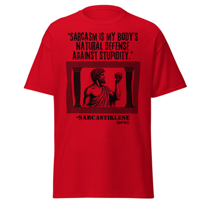 Sarcasm Is My Body’s Natural Defense – Sarcastiklese T-Shirt