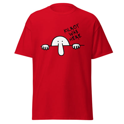 Kilroy Was Here – WWII Graffiti Icon T-Shirt