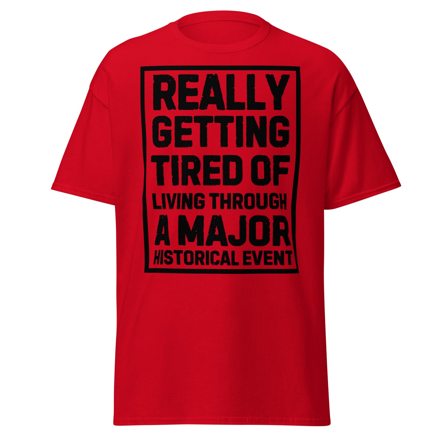 Really Getting Tired of Living Through a Major Historical Event T-Shirt