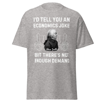 Economics Joke Adam Smith – History & Economics Meme T-Shirt